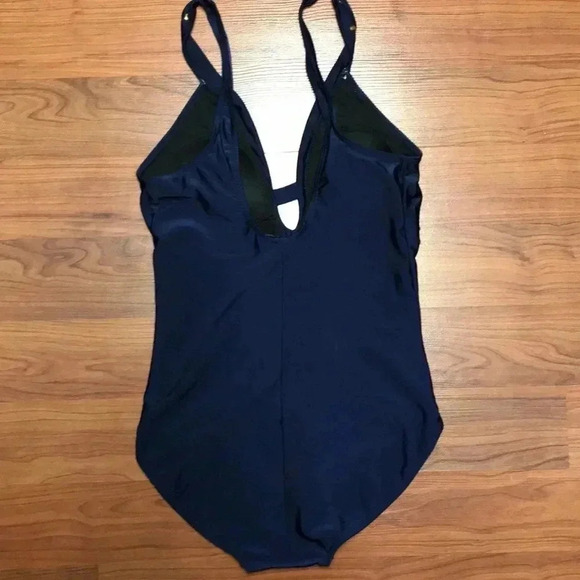 Paper Denim & Cloth Navy One Piece Swimsuit, 8 - Picture 5 of 7